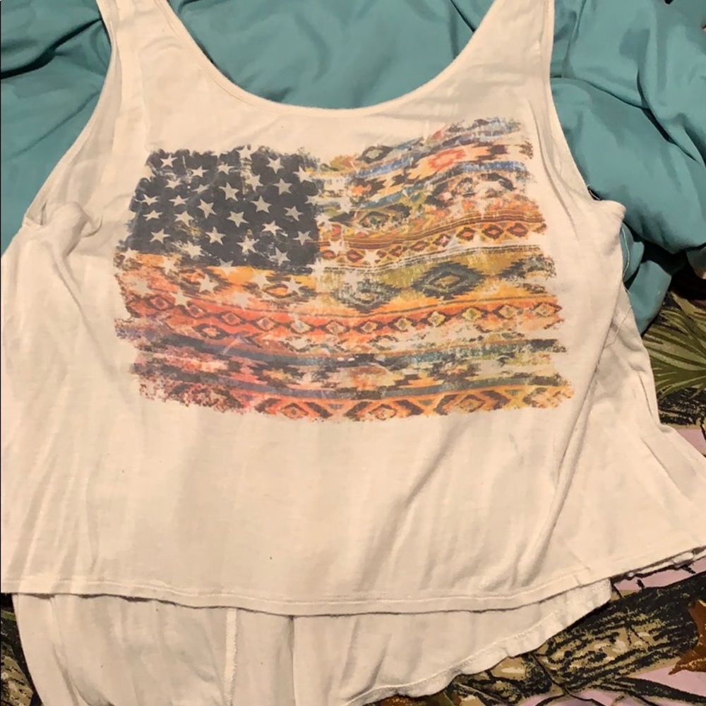 American flag shirt